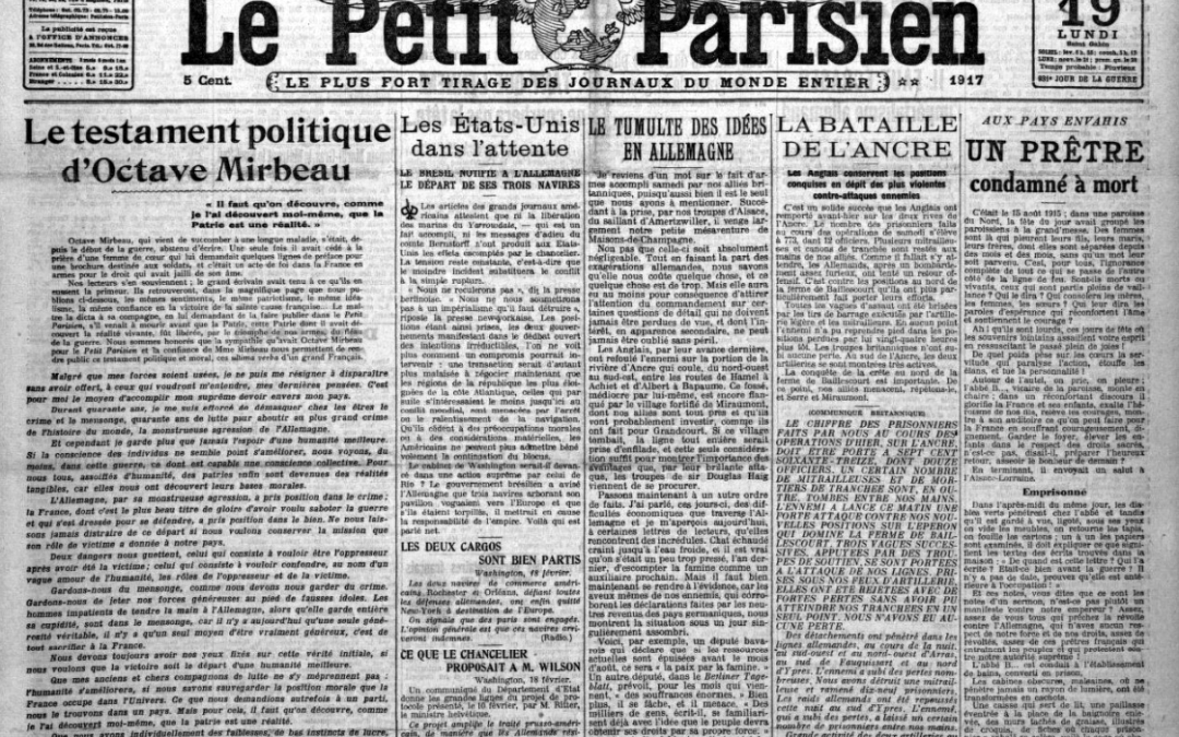 Le faux testament politique d’Octave Mirbeau